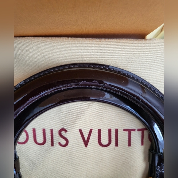 Louis Vuitton Amarante Vernis Satchel - Picture 7 of 12